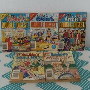Archie Double Digest 40, 42, 50, 126, 128